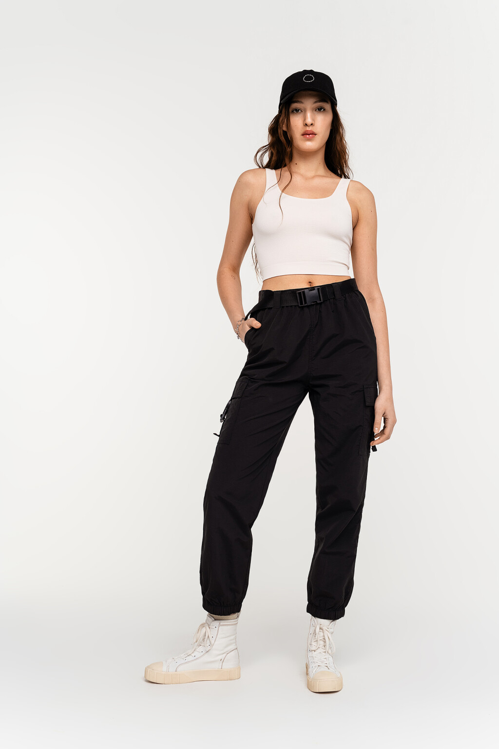 майка женская - цвет белый - 1