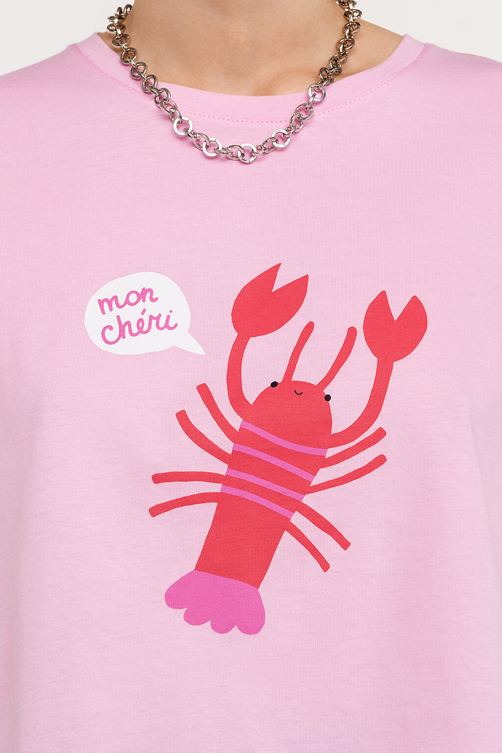 футболка женская - цвет розовый - 5