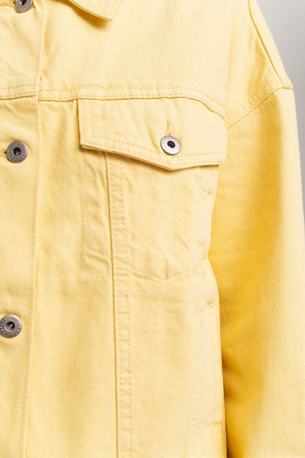 жакет джинсовый женский - цвет желтый - 5