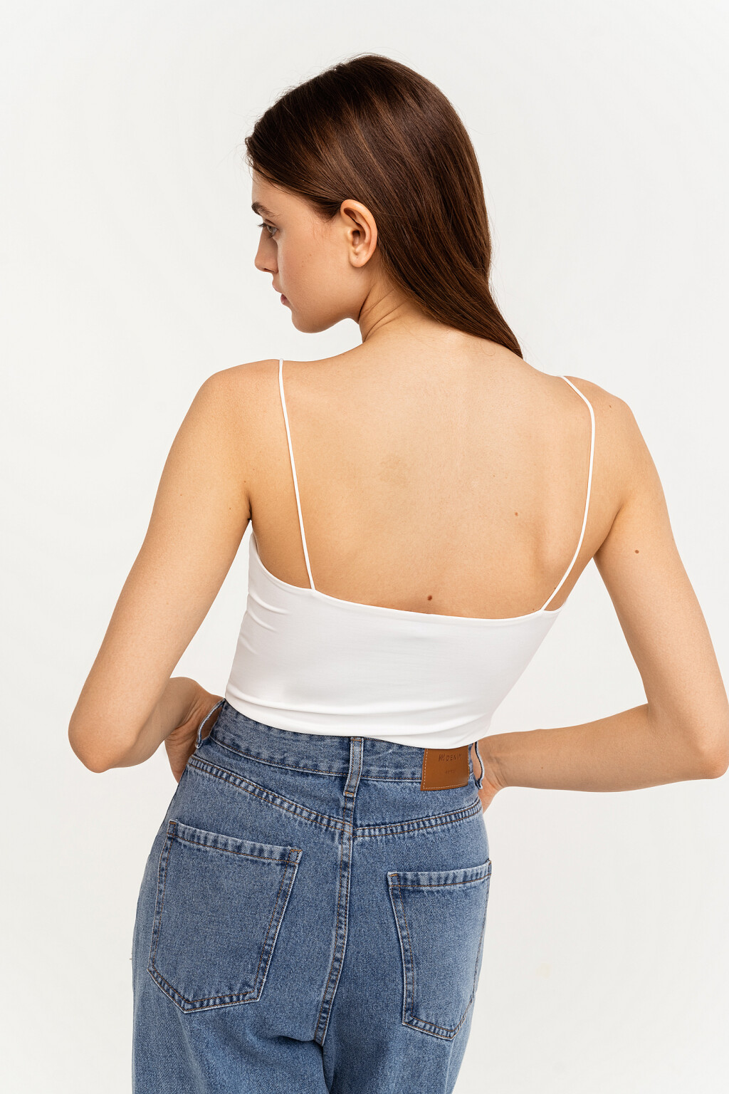 блузка (топ) женская - цвет белый - 4