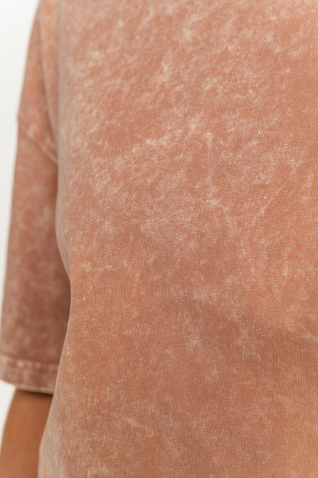 футболка женская - цвет коричневый - 5