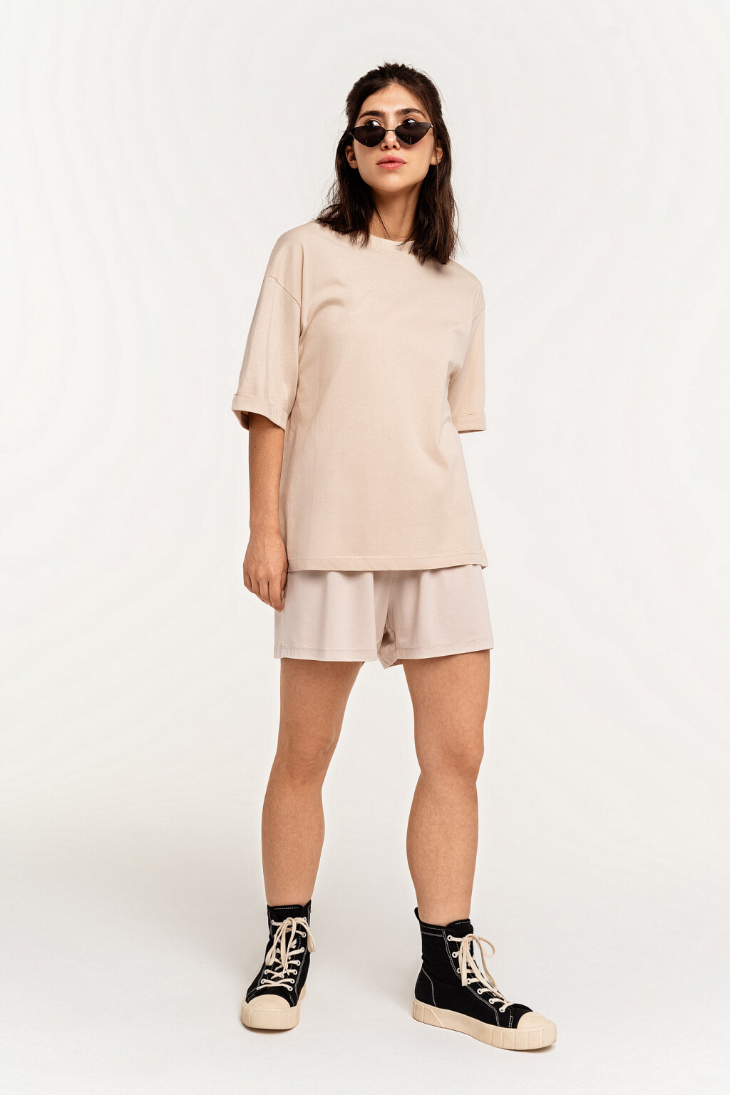 футболка женская - цвет бежевый - 1