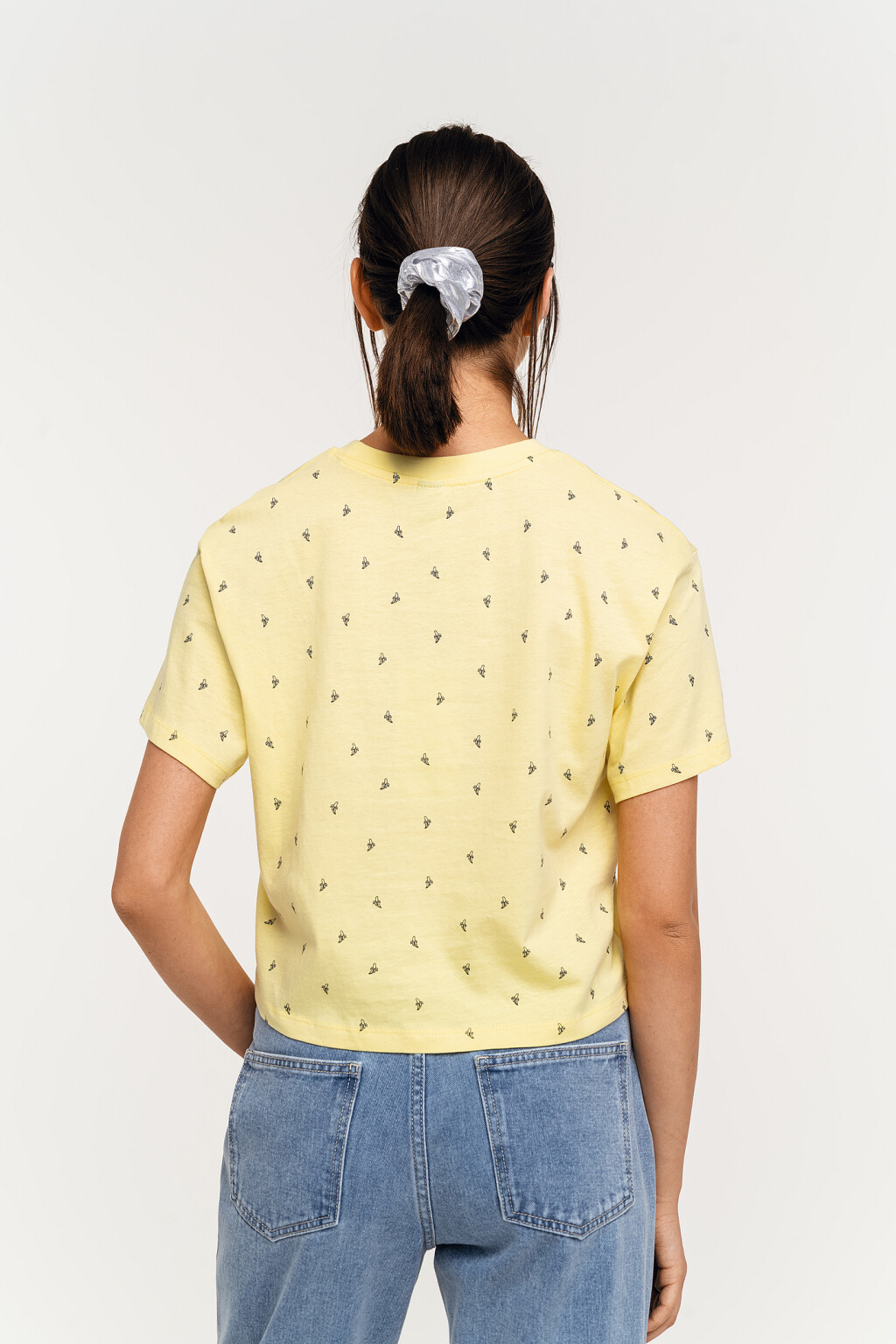 футболка женская - цвет желтый - 4