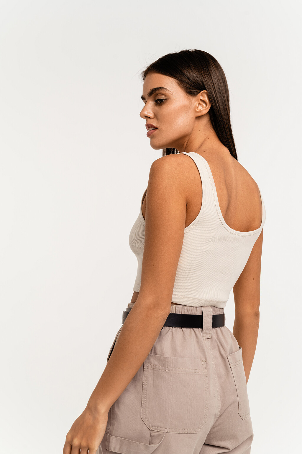 блузка женская - цвет бежевый - 4