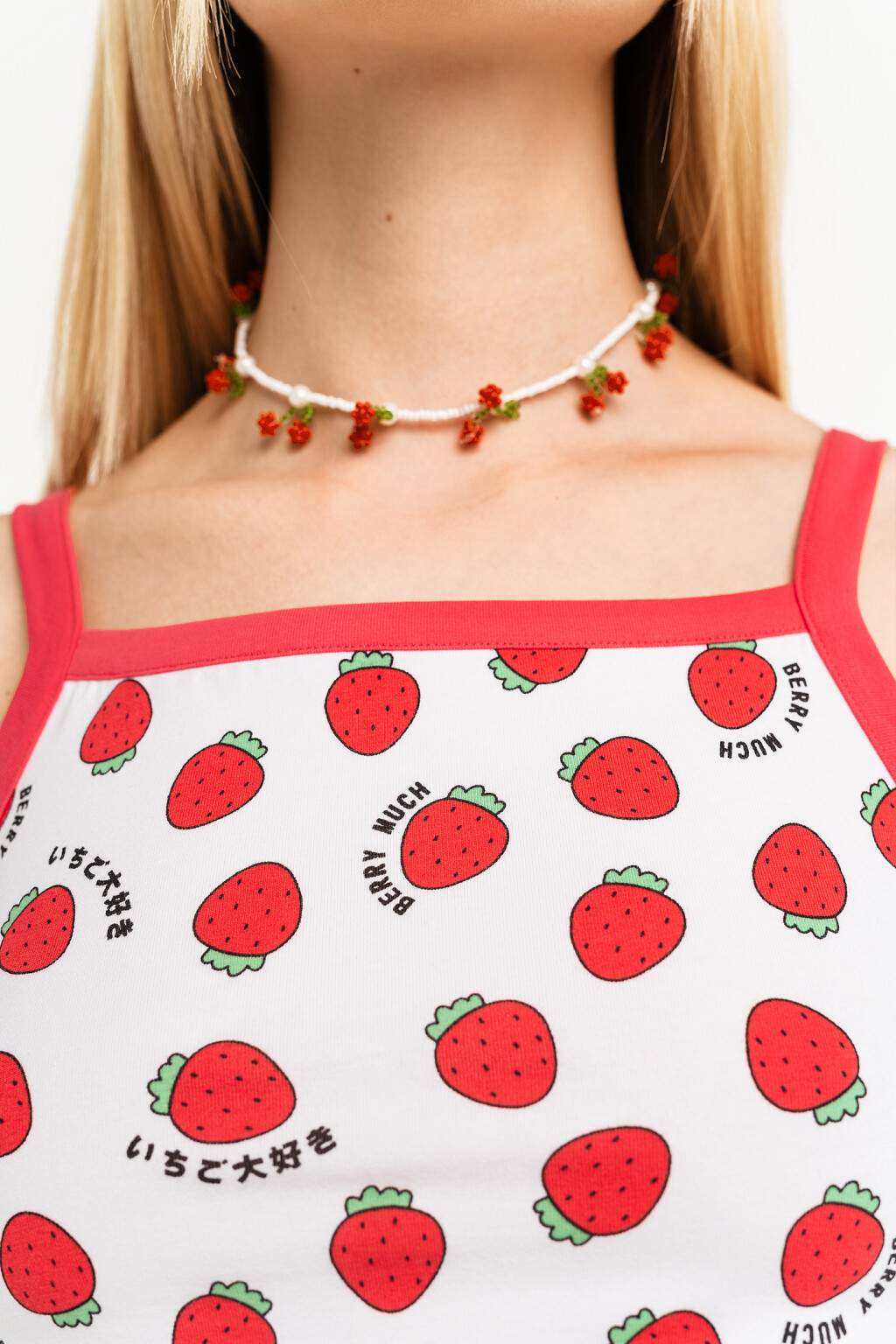 майка женская - цвет белый - 5