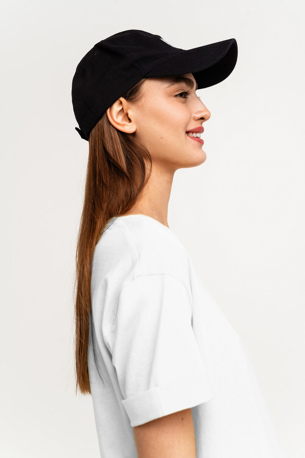 Футболка oversize хлопковая - цвет белый - 2