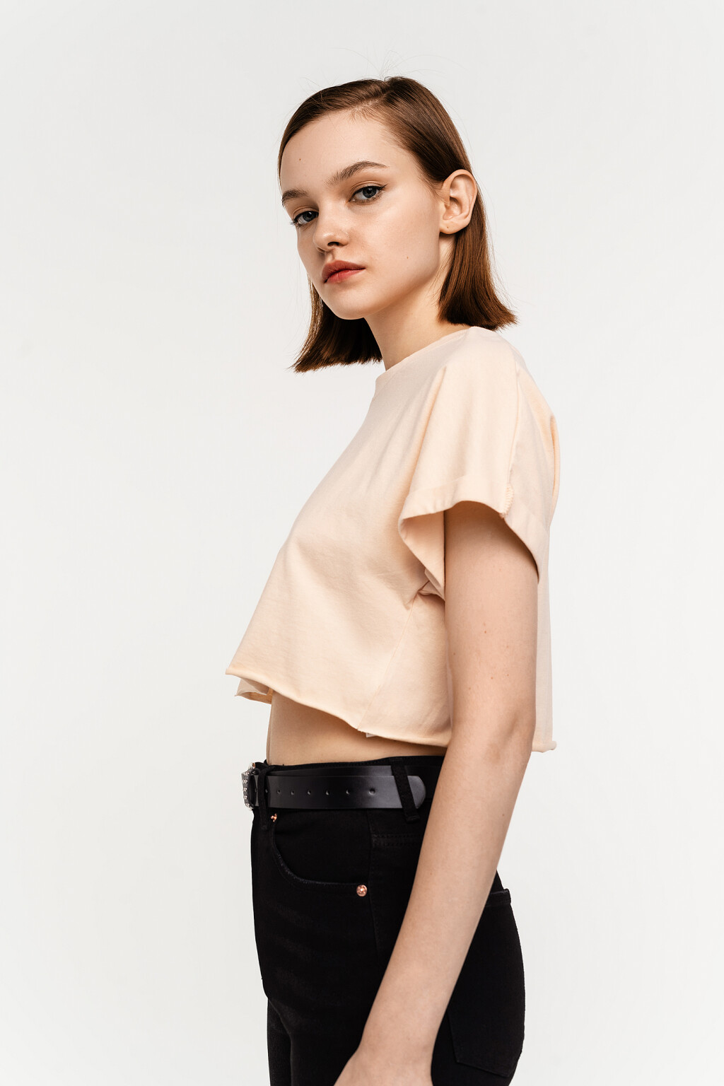 футболка женская - цвет бежевый - 3