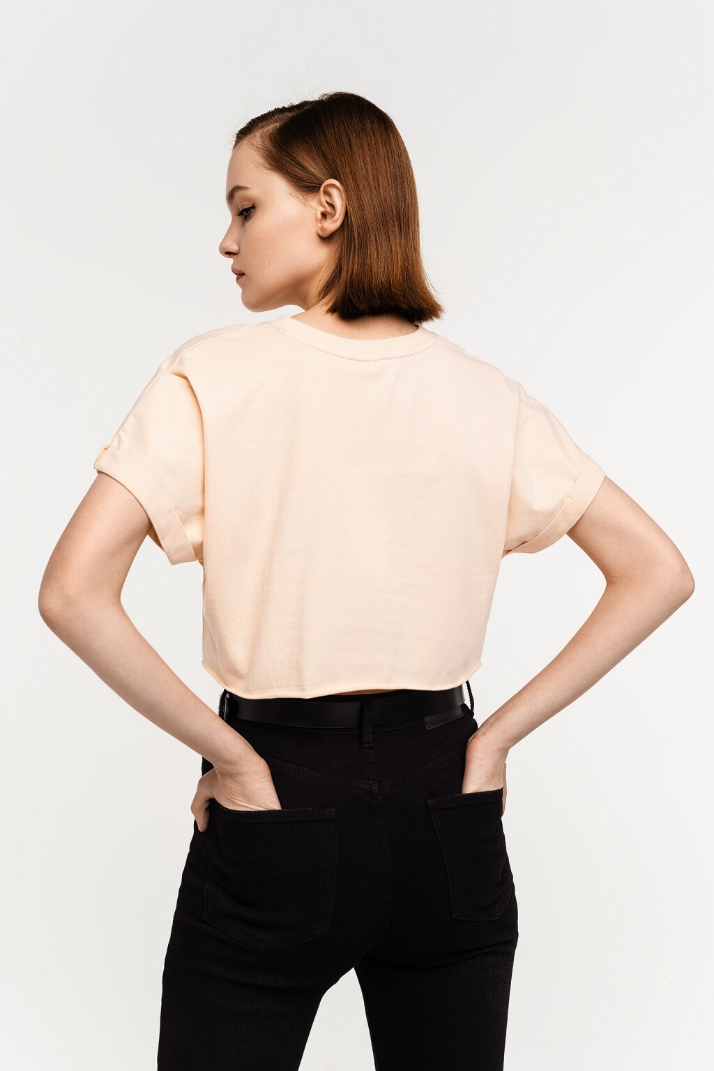 футболка женская - цвет бежевый - 4