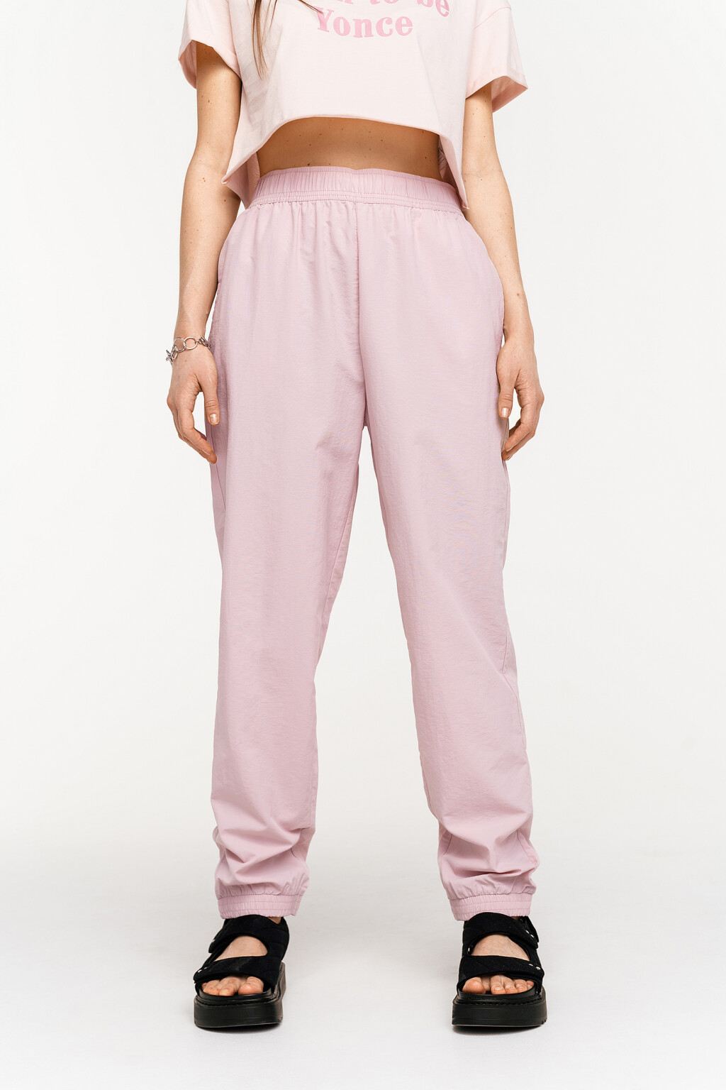 брюки женские - цвет розовый - 2