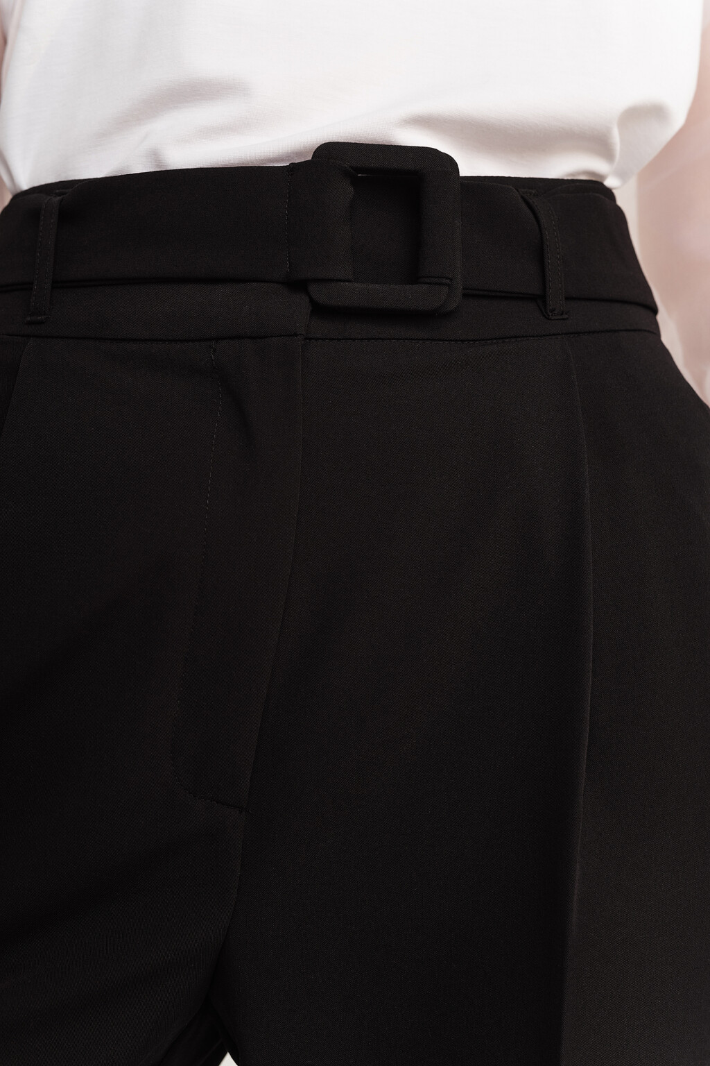 брюки женские - цвет черный - 5