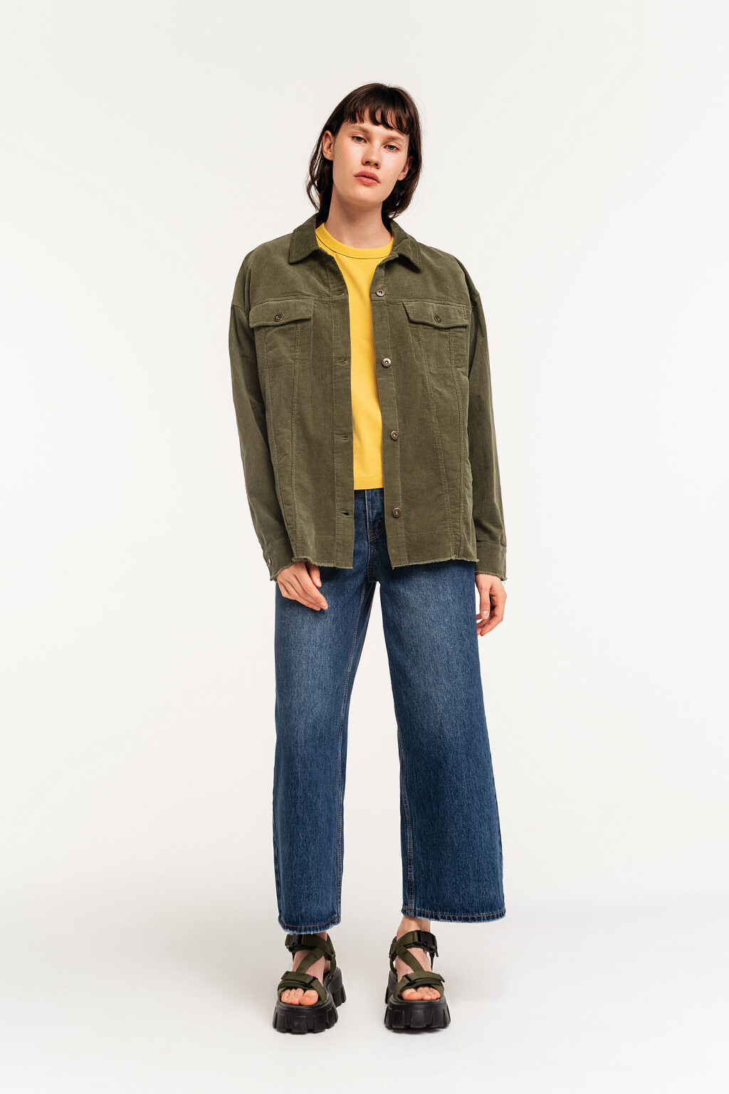 жакет женский - цвет зеленый - 1