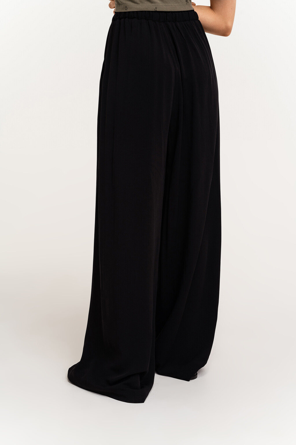 брюки женские - цвет черный - 4