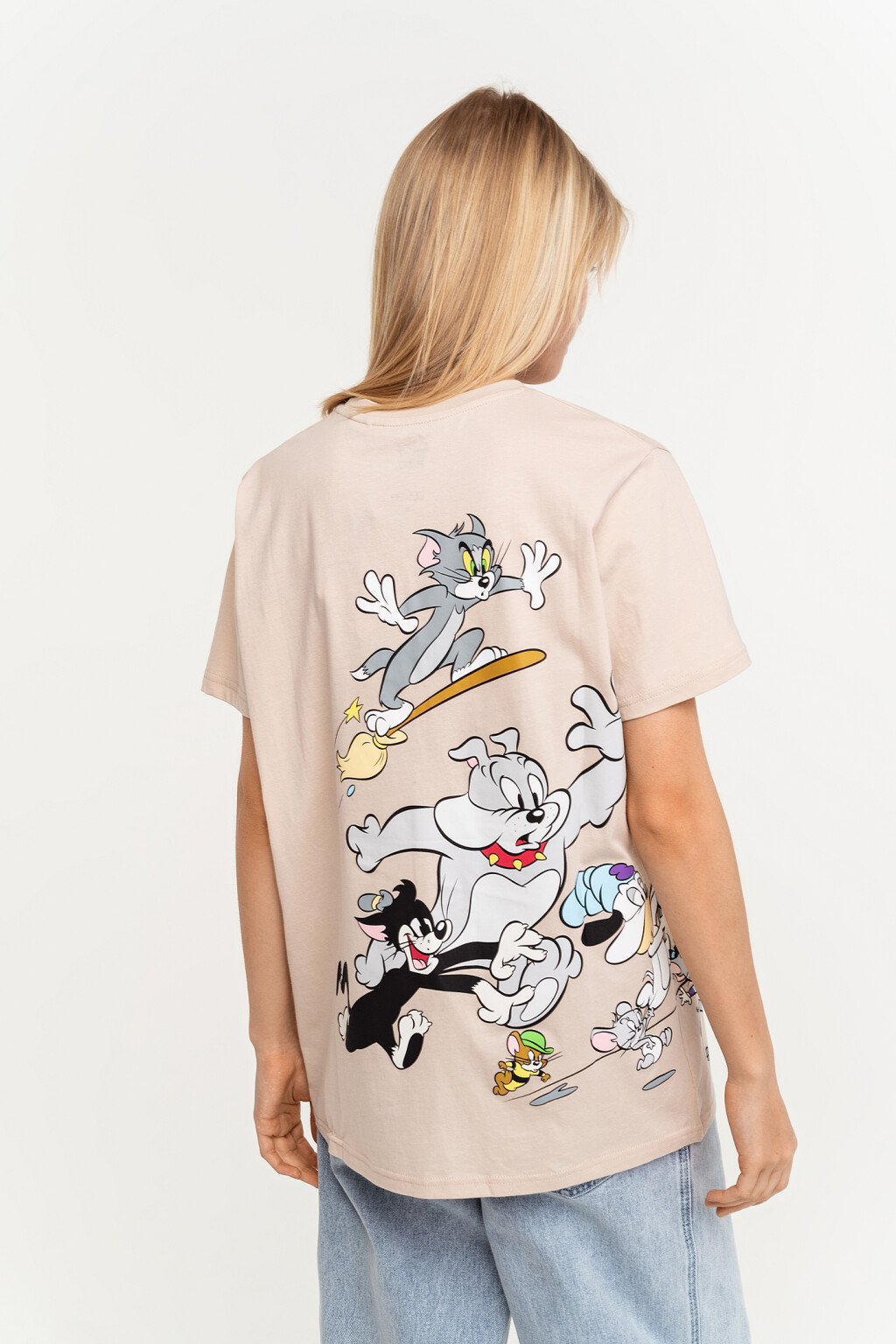 футболка женская - цвет бежевый - 4