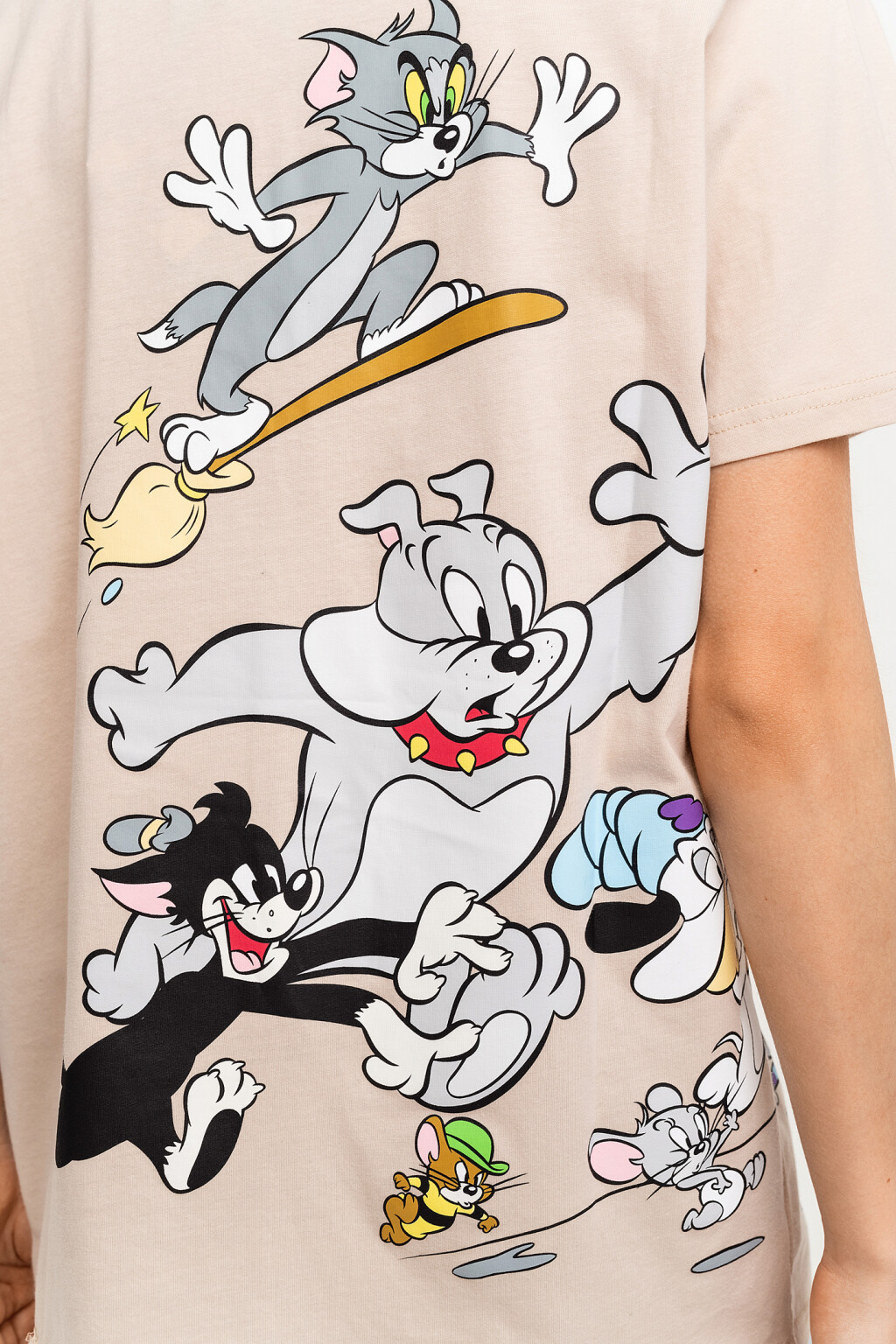 футболка женская - цвет бежевый - 5