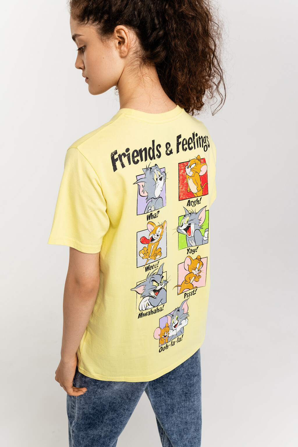 футболка женская - цвет желтый - 4