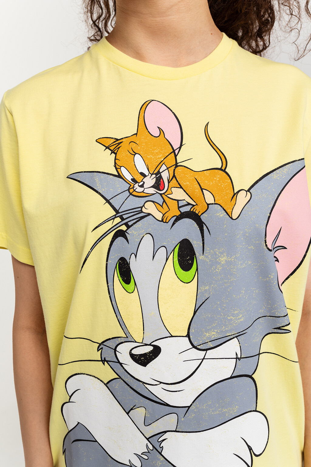 футболка женская - цвет желтый - 5