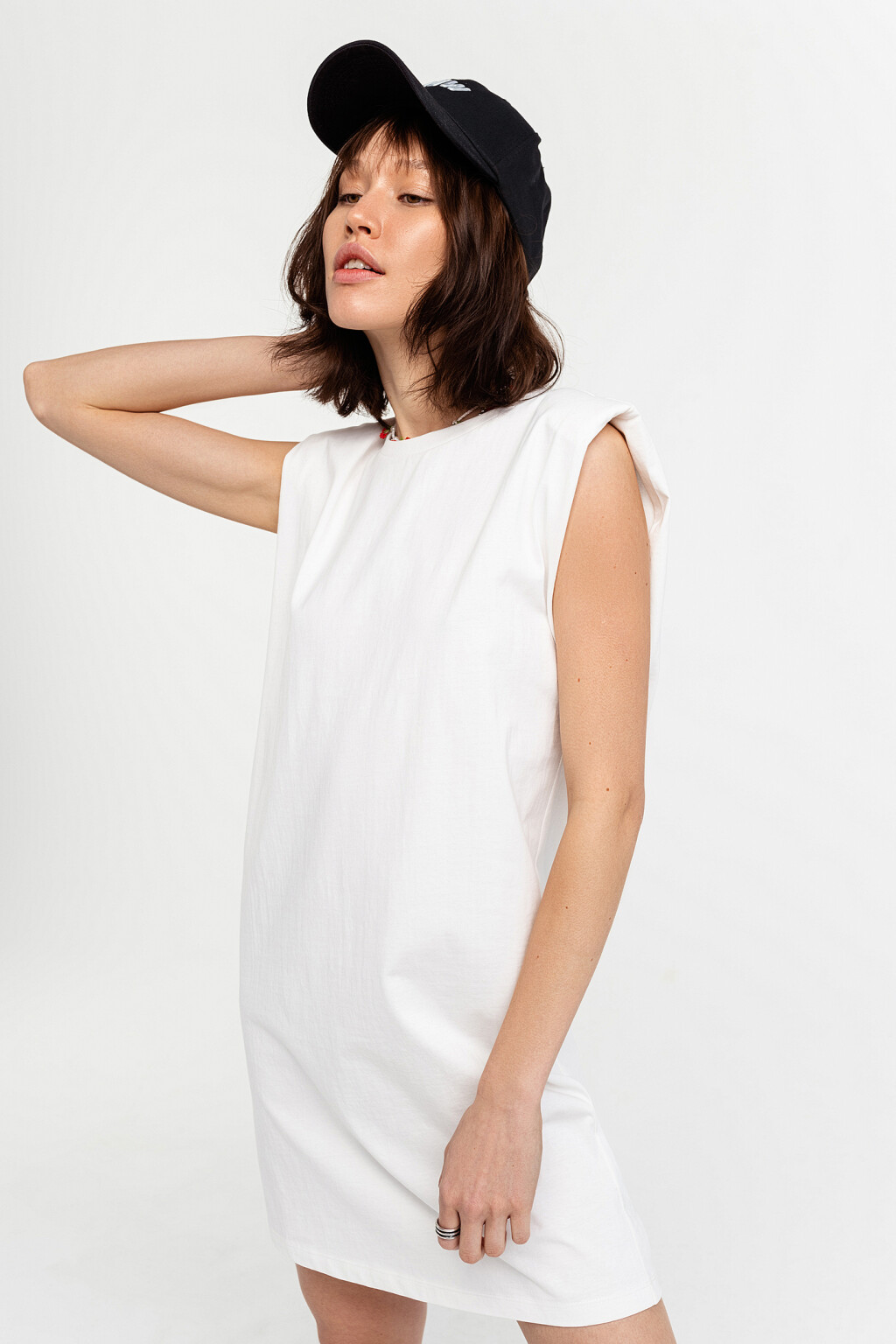 платье женское - цвет белый - 4