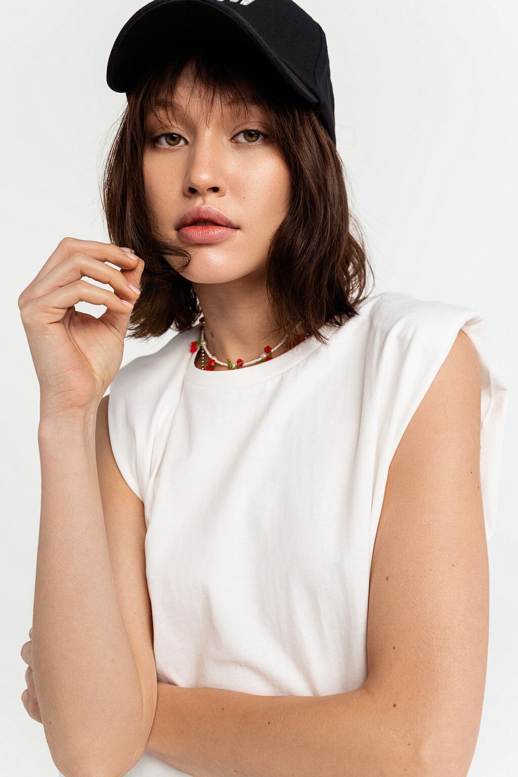 платье женское - цвет белый - 5