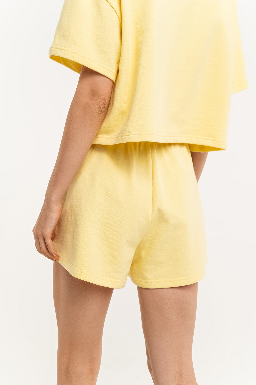 шорты женские - цвет желтый - 4