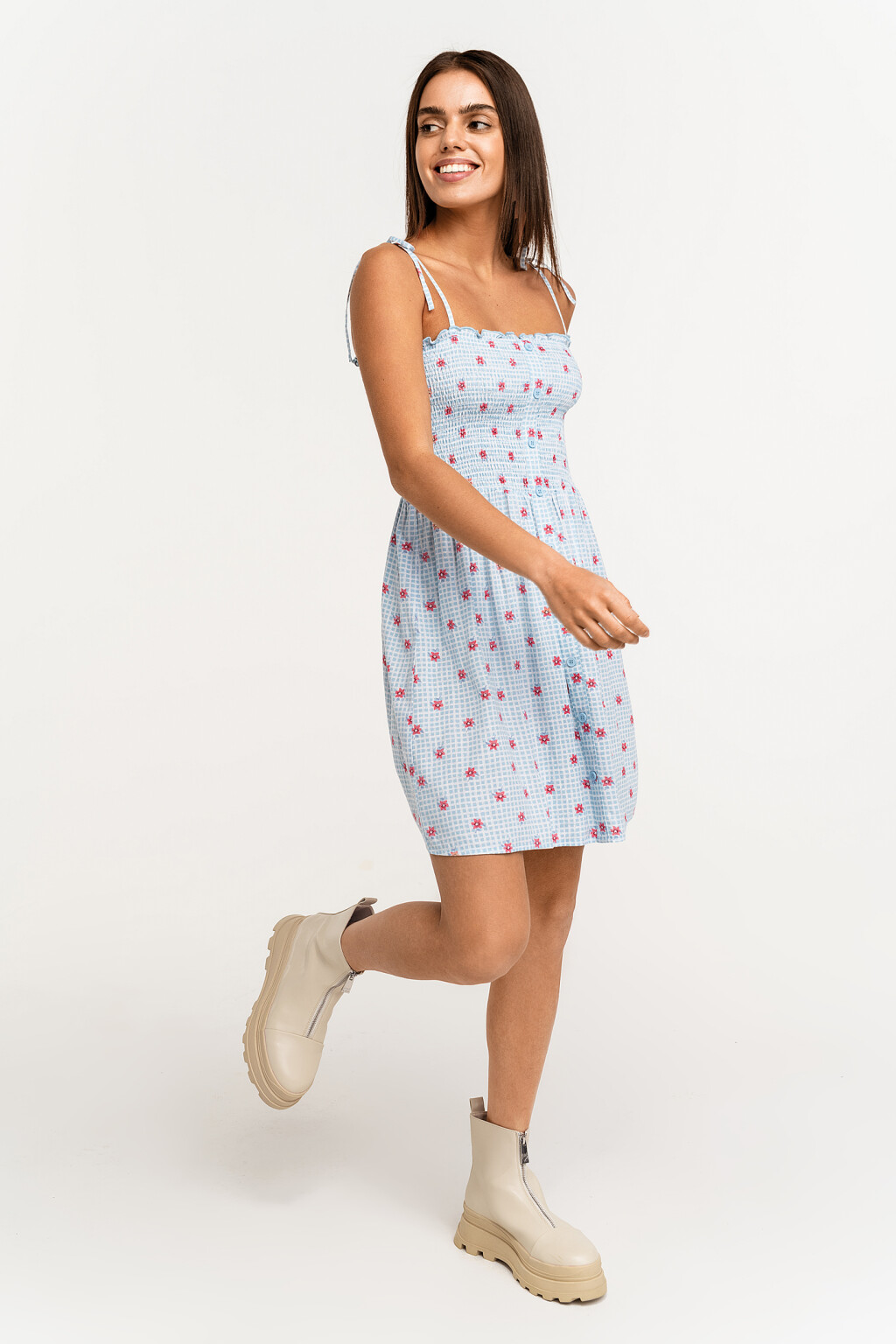 сарафан женский - цвет голубой - 1