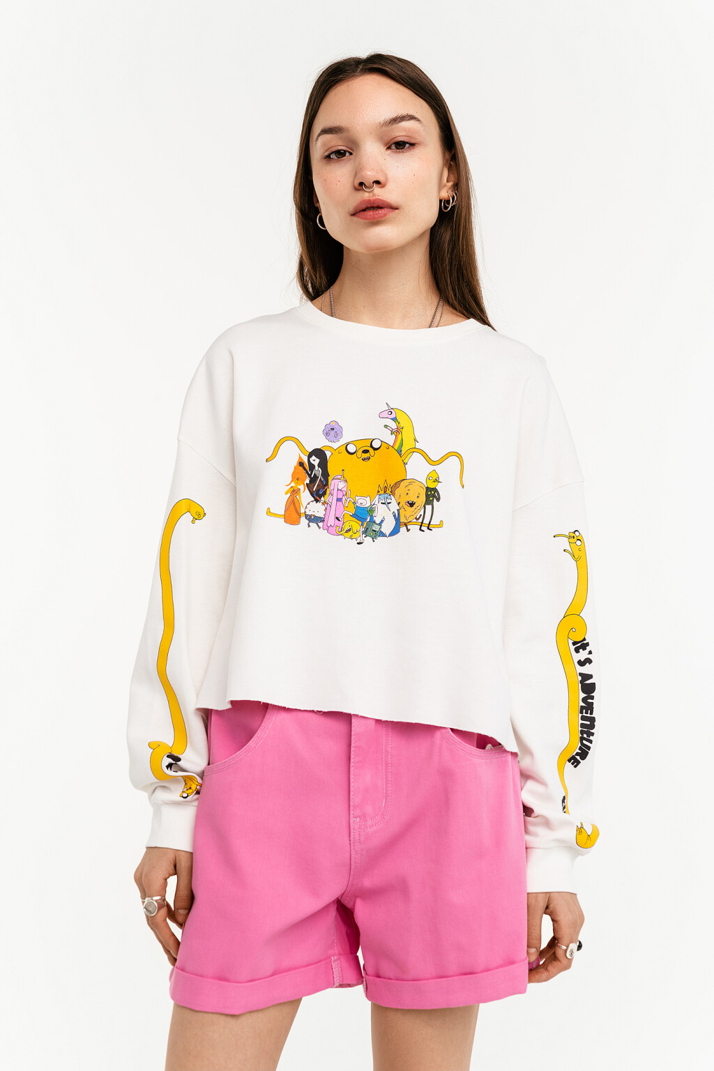 джемпер женский - цвет белый - 2