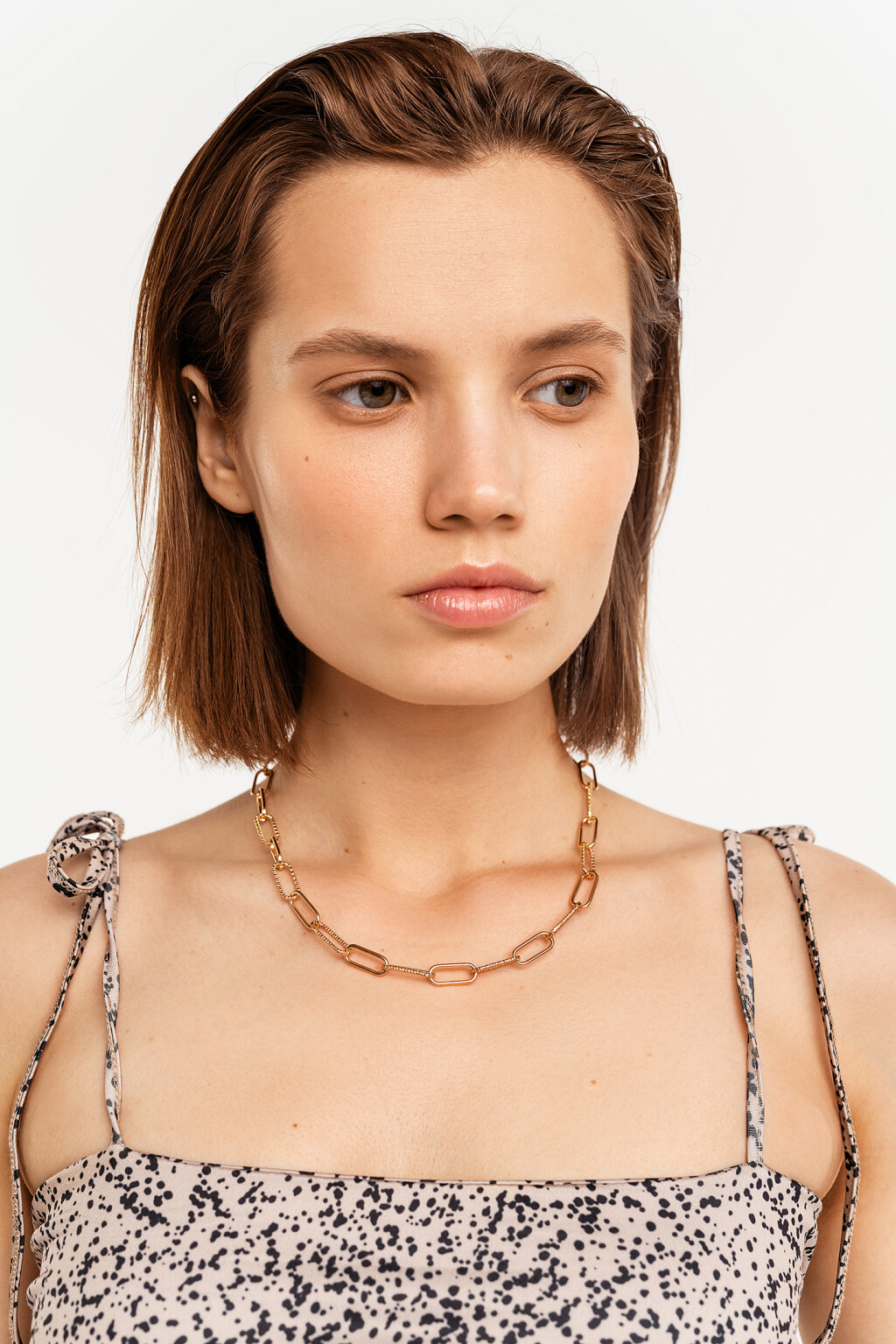 Шейное украшение женское - цвет желтый - 1