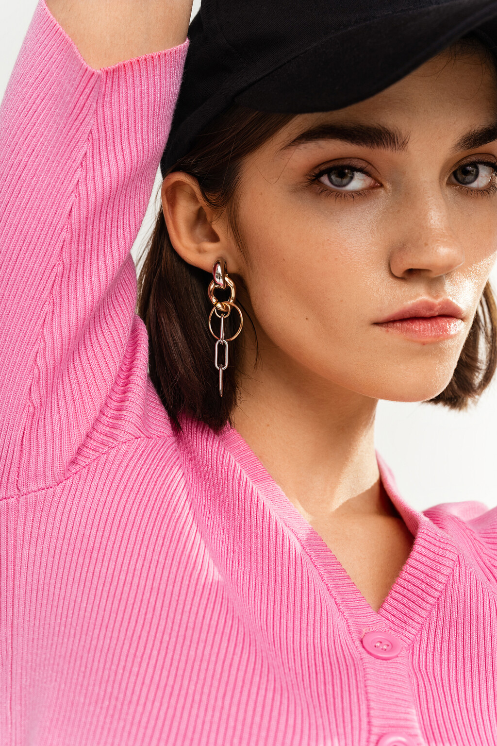 серьги женские - цвет мультиколор - 2