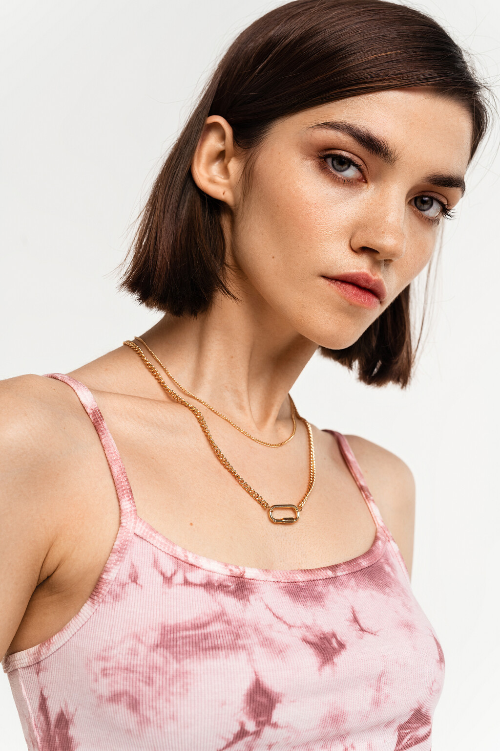 Шейное украшение женское - цвет желтый - 1