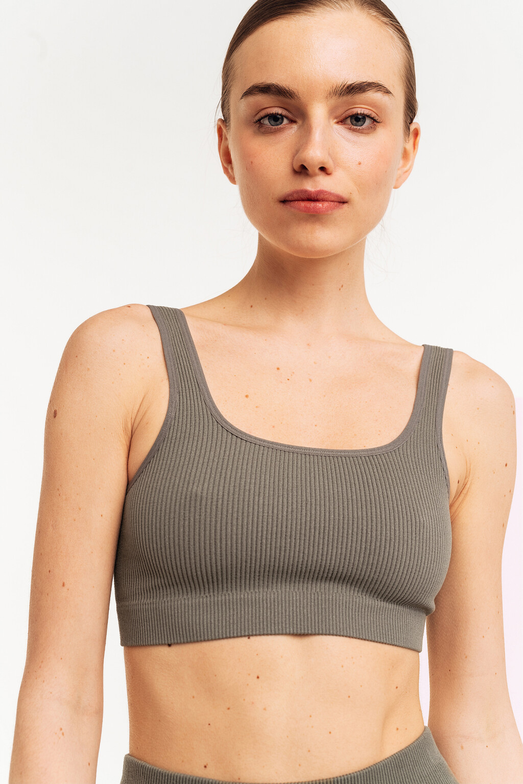 бюстгальтер женский - цвет зеленый - 2