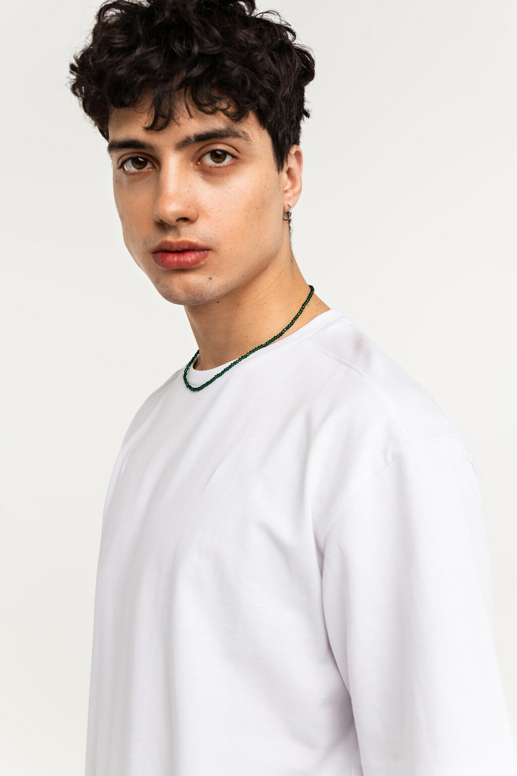 футболка мужская - цвет белый - 3