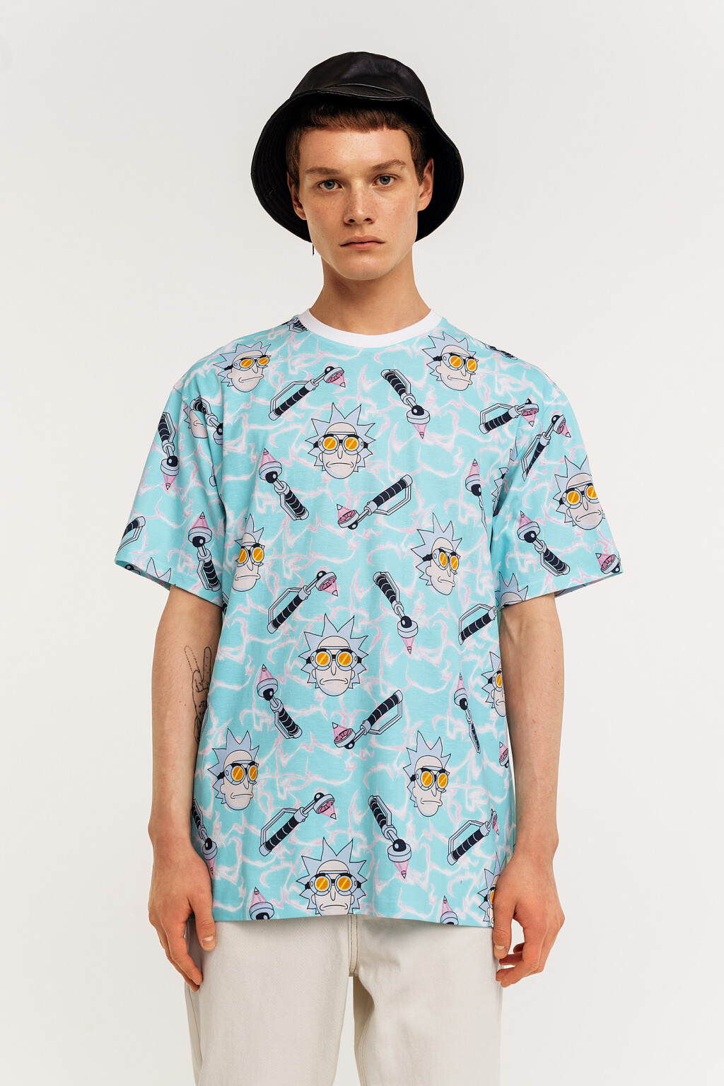 футболка мужская - цвет бежевый - 2