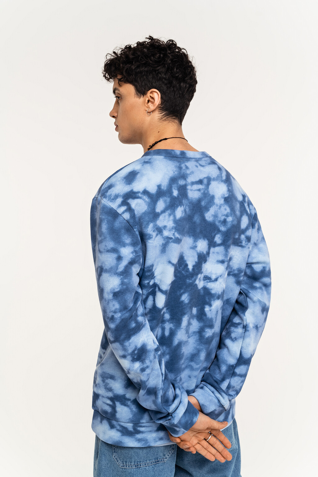 джемпер мужской - цвет голубой - 4