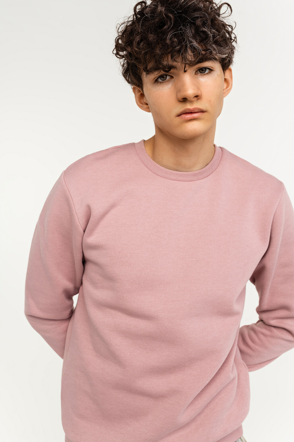 джемпер мужской  - цвет розовый - 3