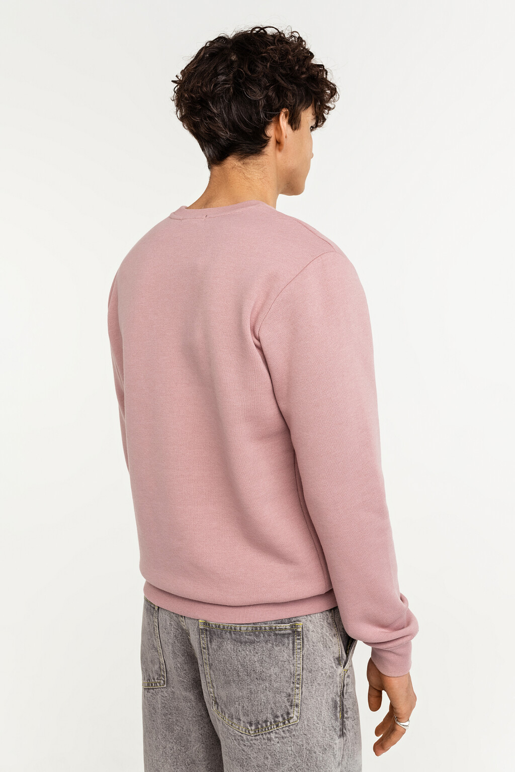 джемпер мужской  - цвет розовый - 4