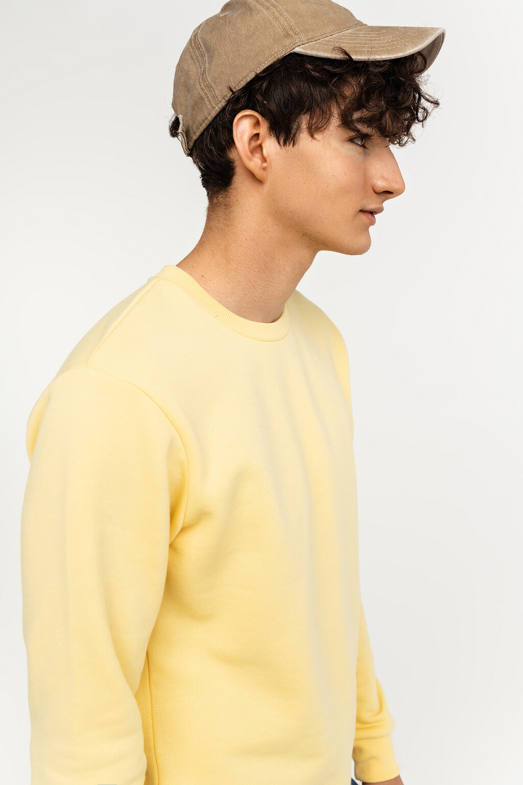 джемпер мужской  - цвет желтый - 2