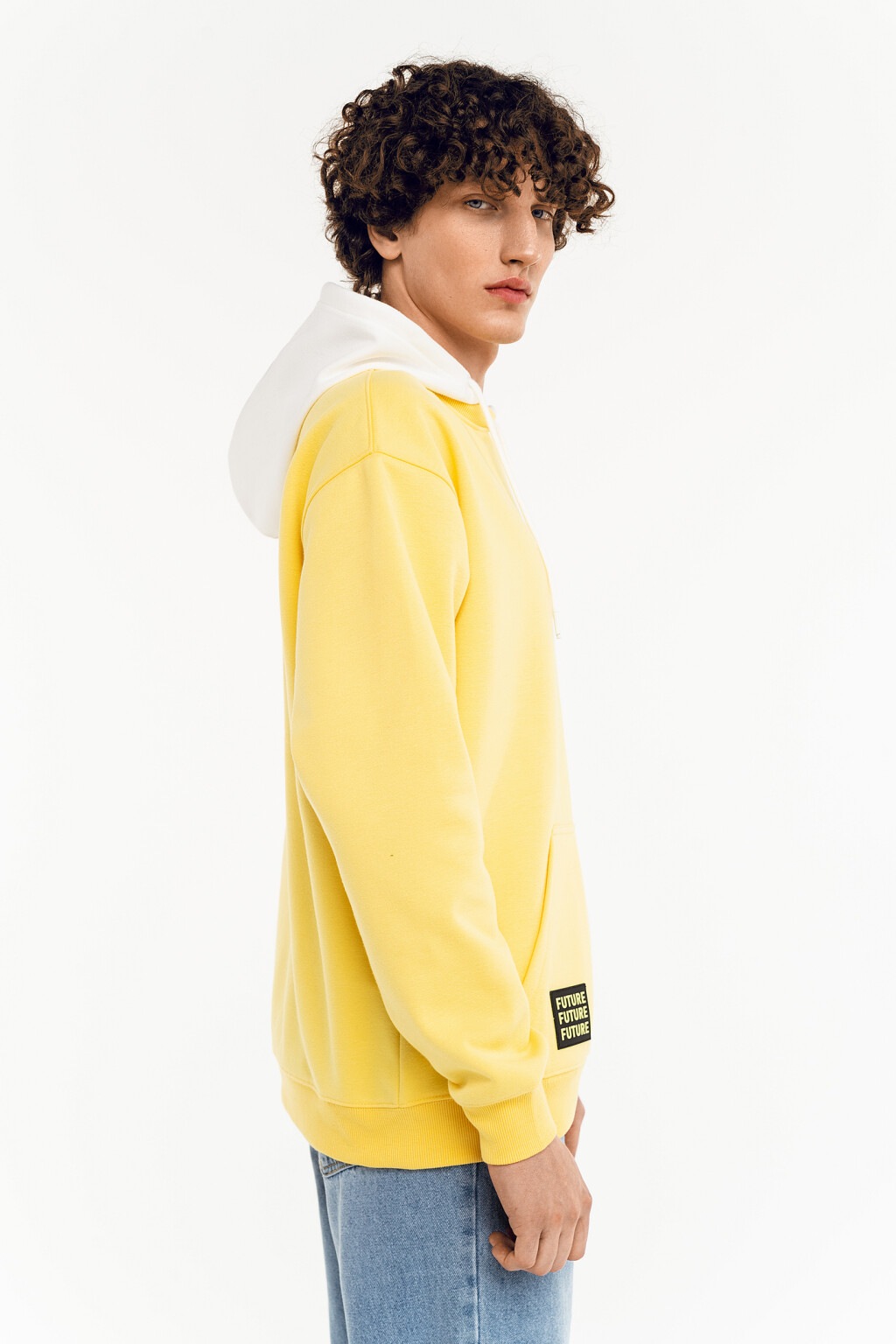 джемпер мужской  - цвет желтый - 3