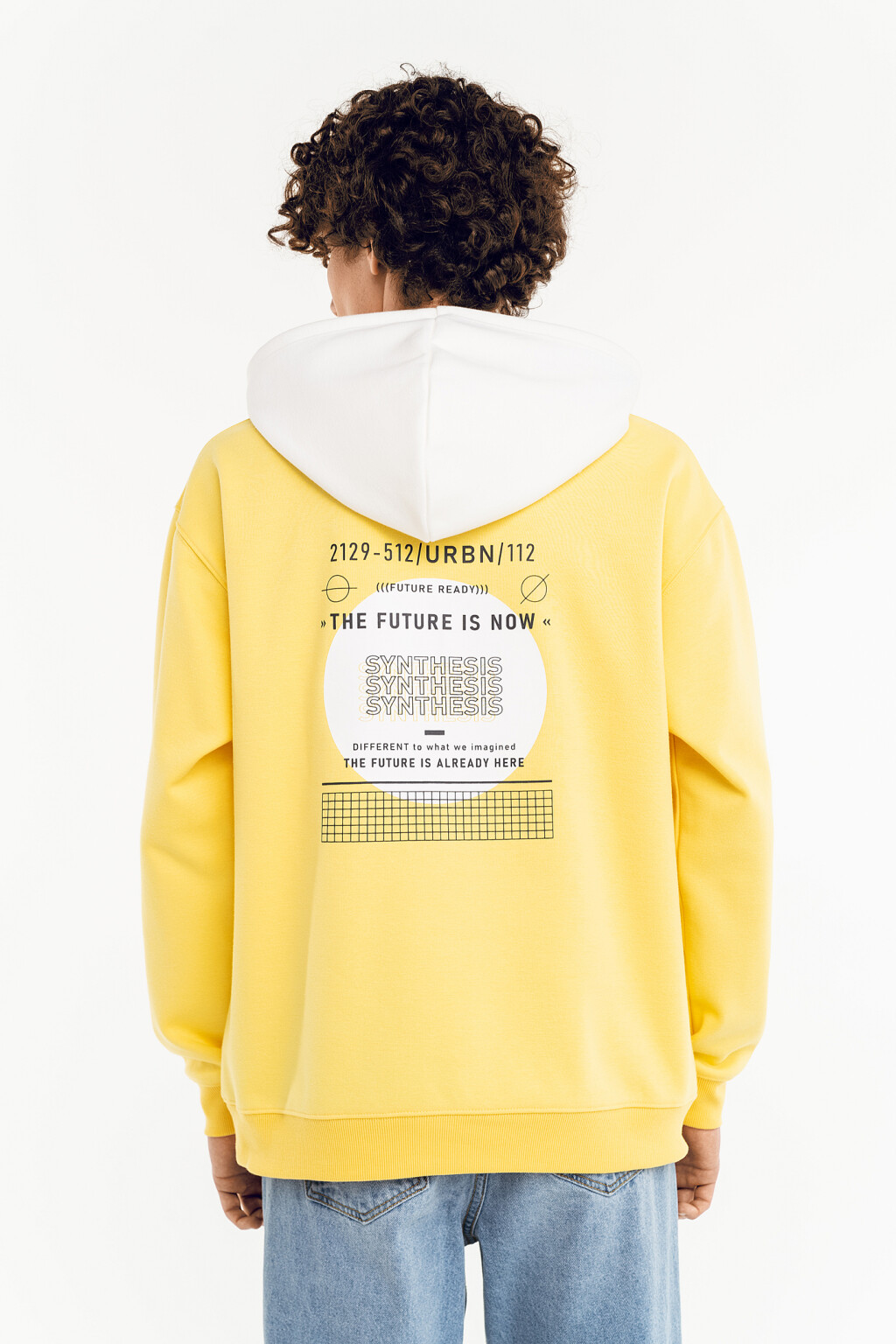 джемпер мужской  - цвет желтый - 4