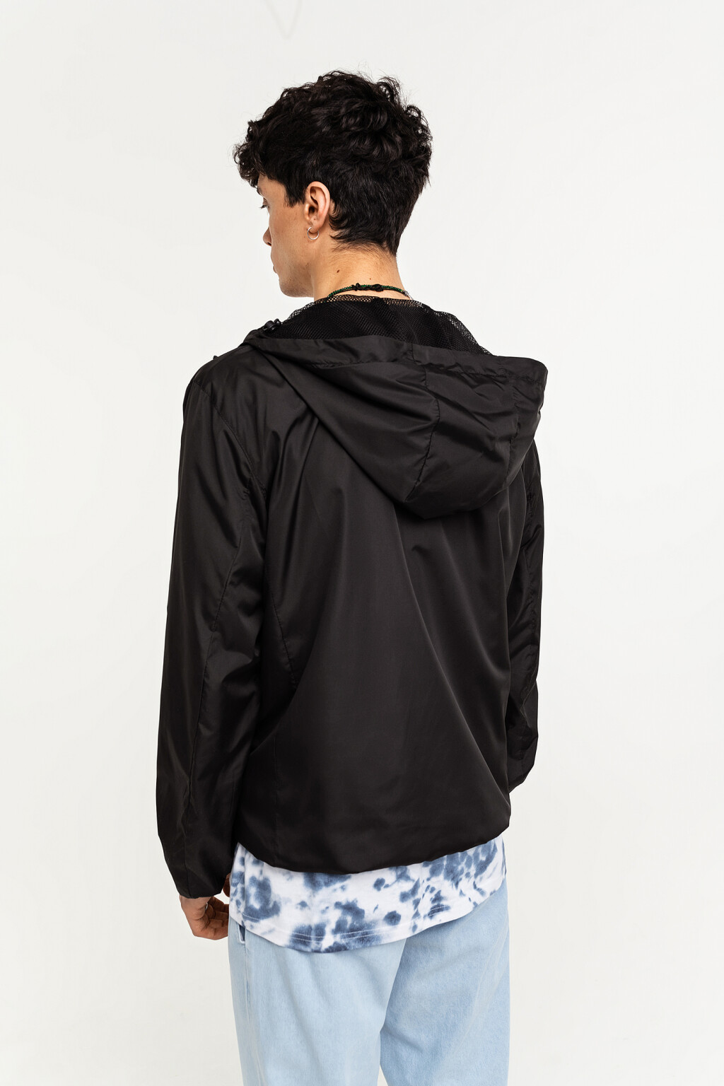 куртка мужская  - цвет черный - 4