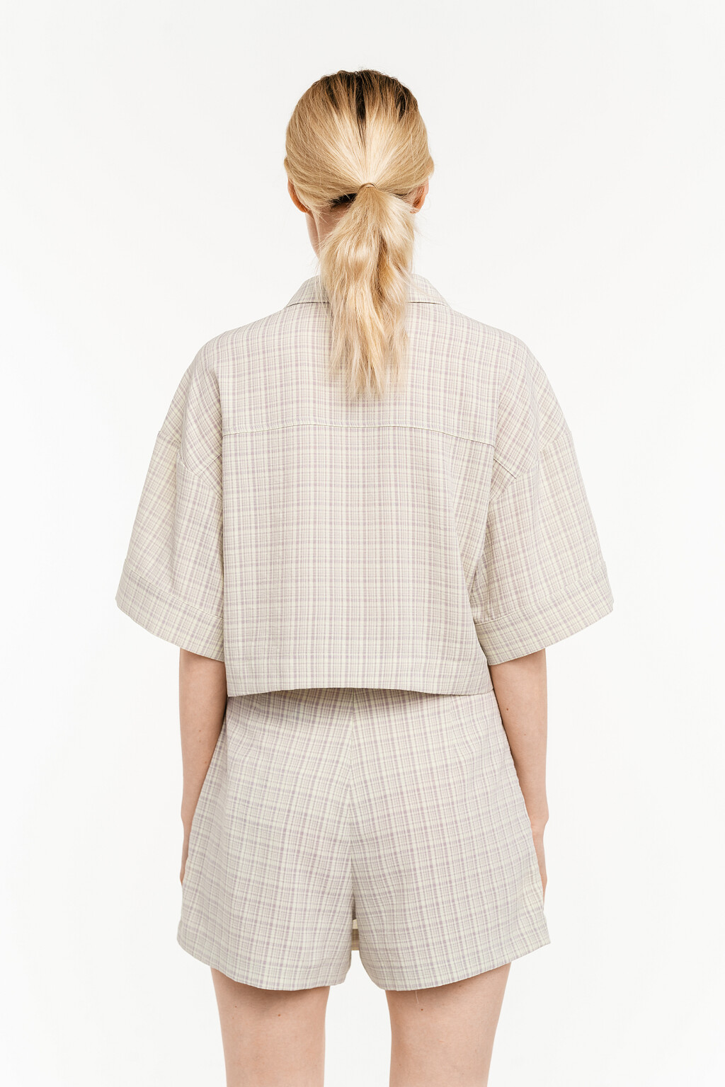 блузка женская - цвет зеленый - 4