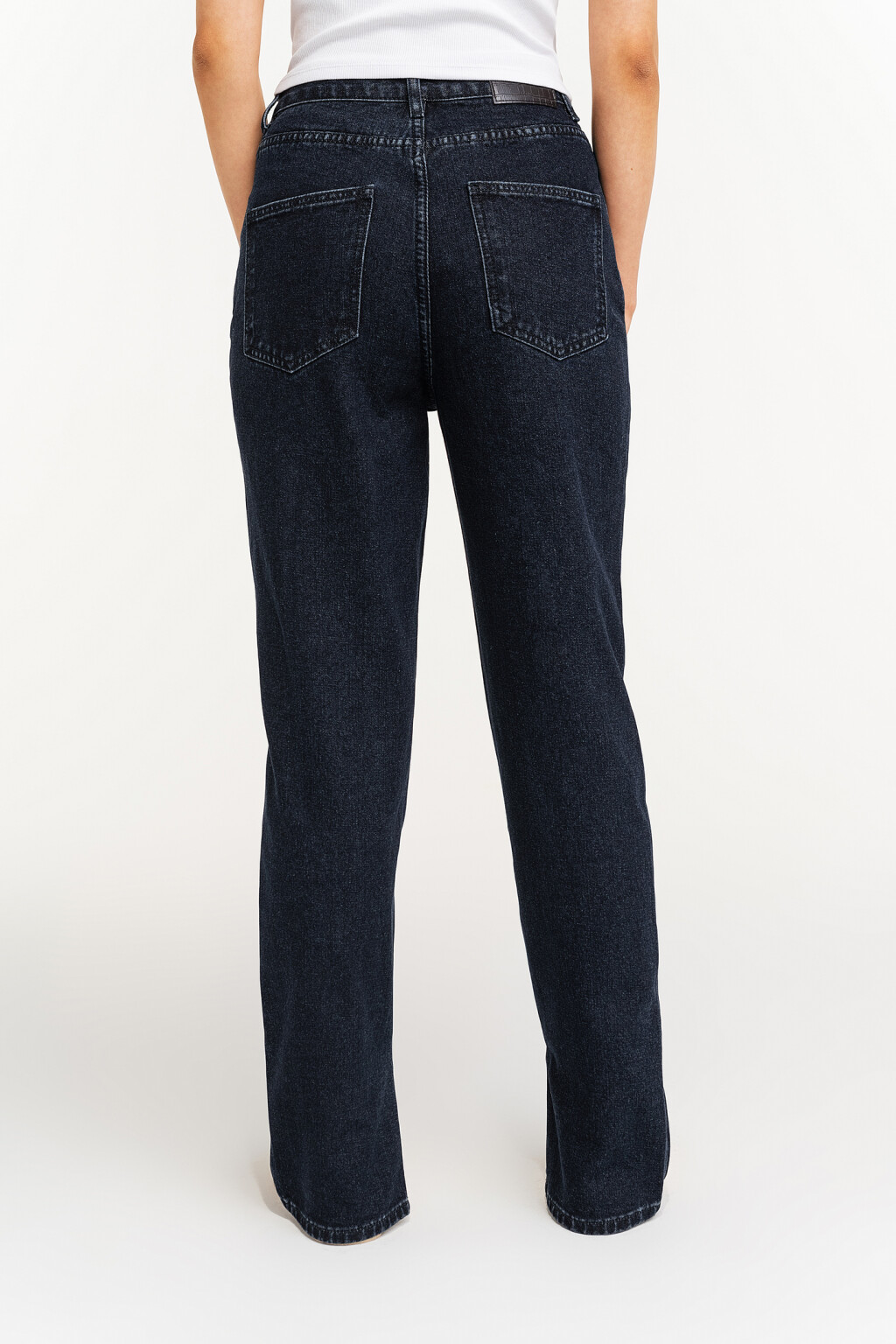 брюки джинсовые женские - цвет синий - 4