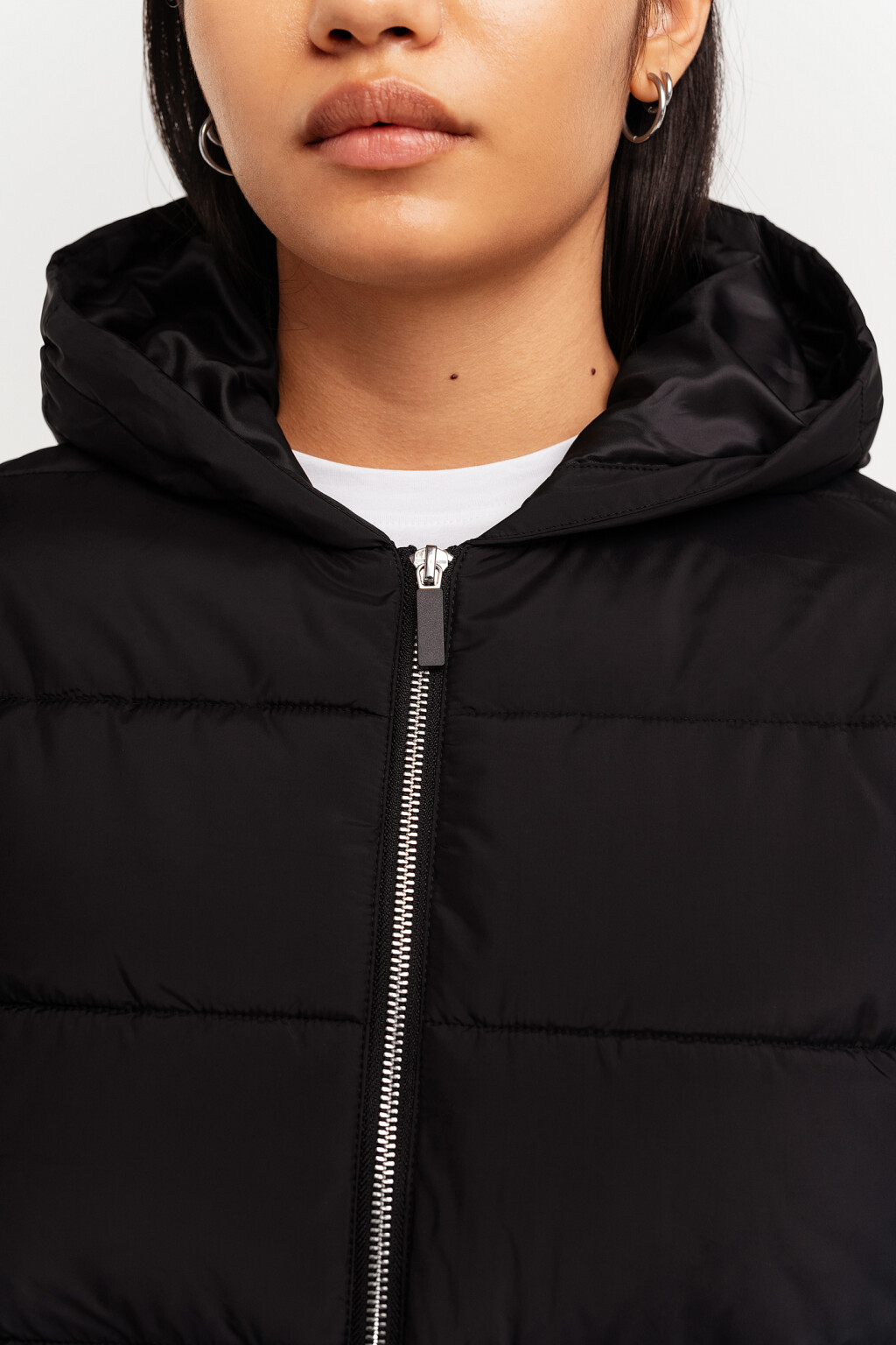 Куртка утепленная стеганая - цвет черный - 5