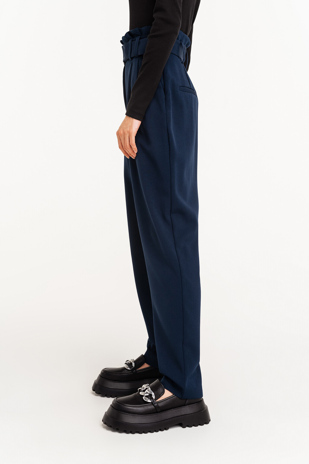 брюки женские - цвет синий - 3