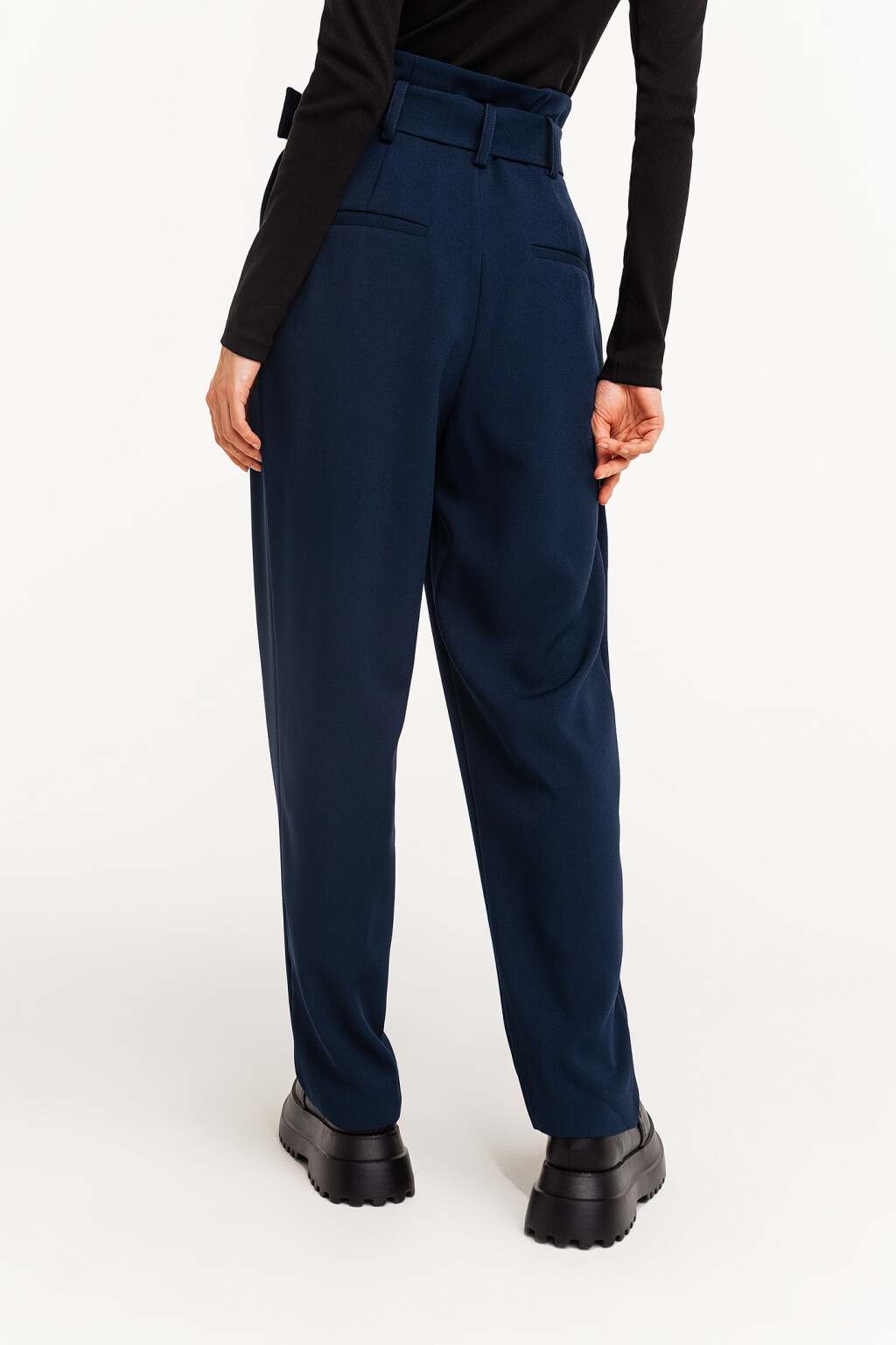 брюки женские - цвет синий - 4