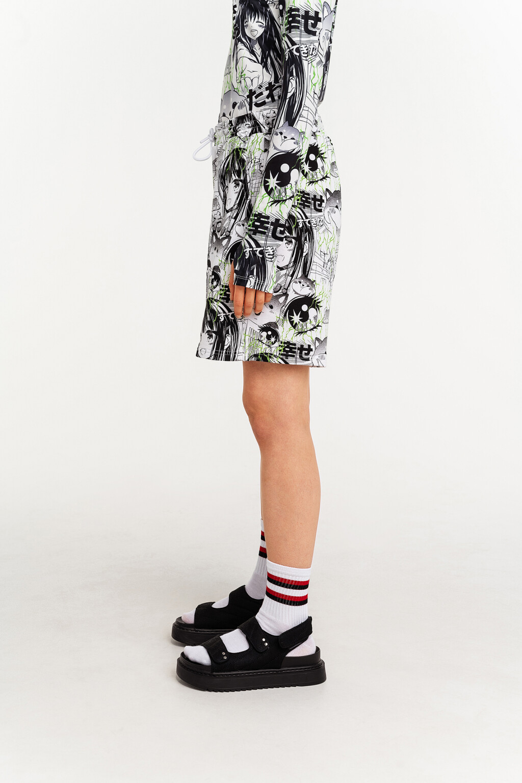 шорты женские - цвет белый - 3