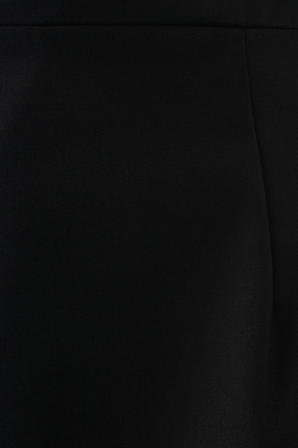 юбка-трапеция мини - цвет черный - 5