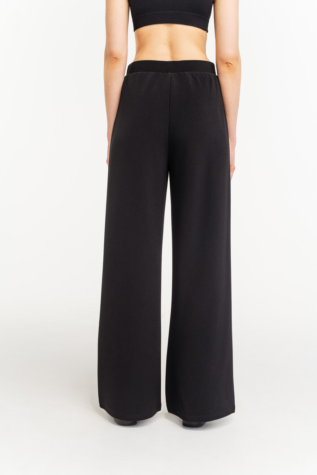 брюки женские - цвет черный - 4