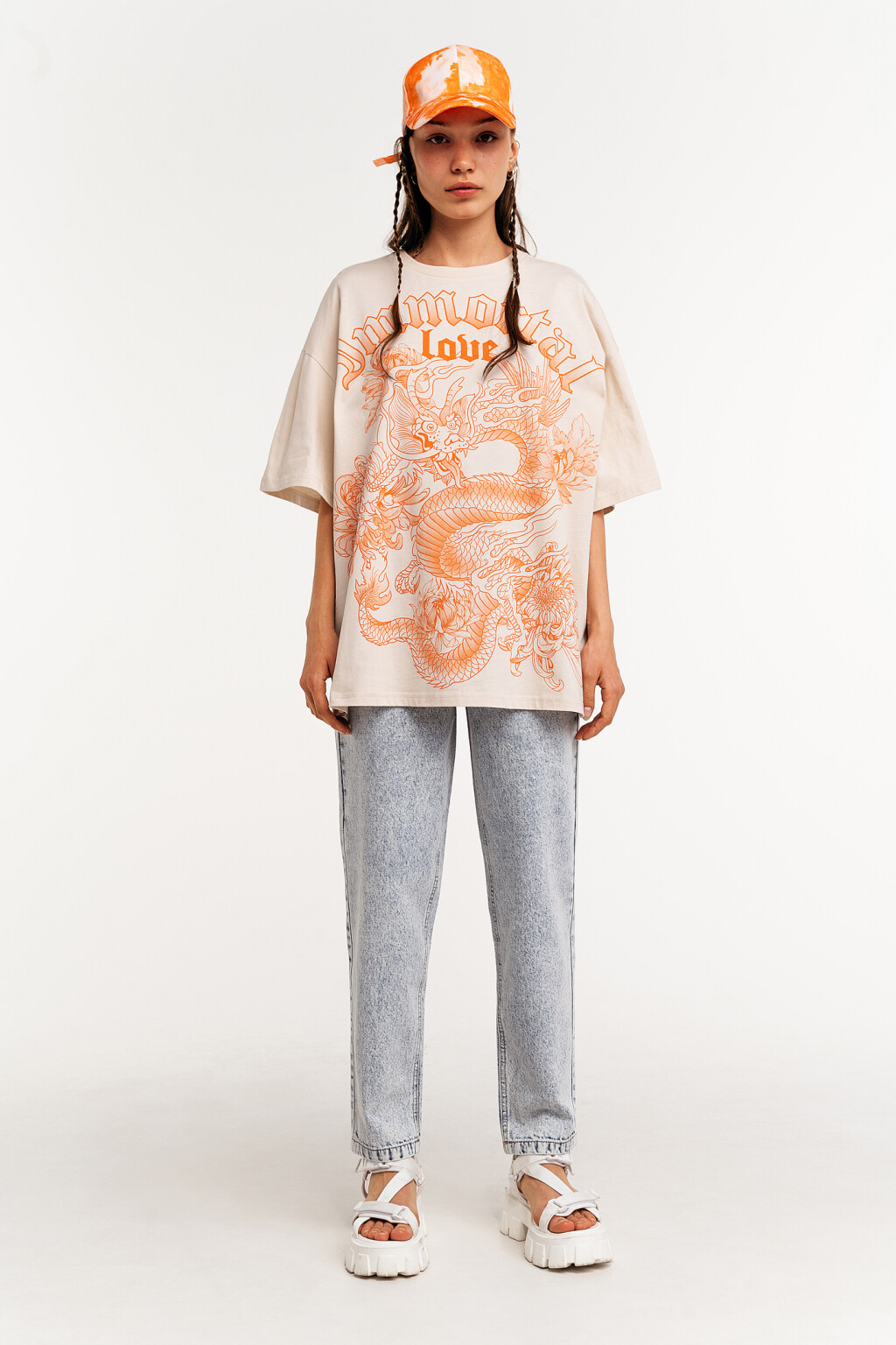 футболка женская - цвет бежевый - 1