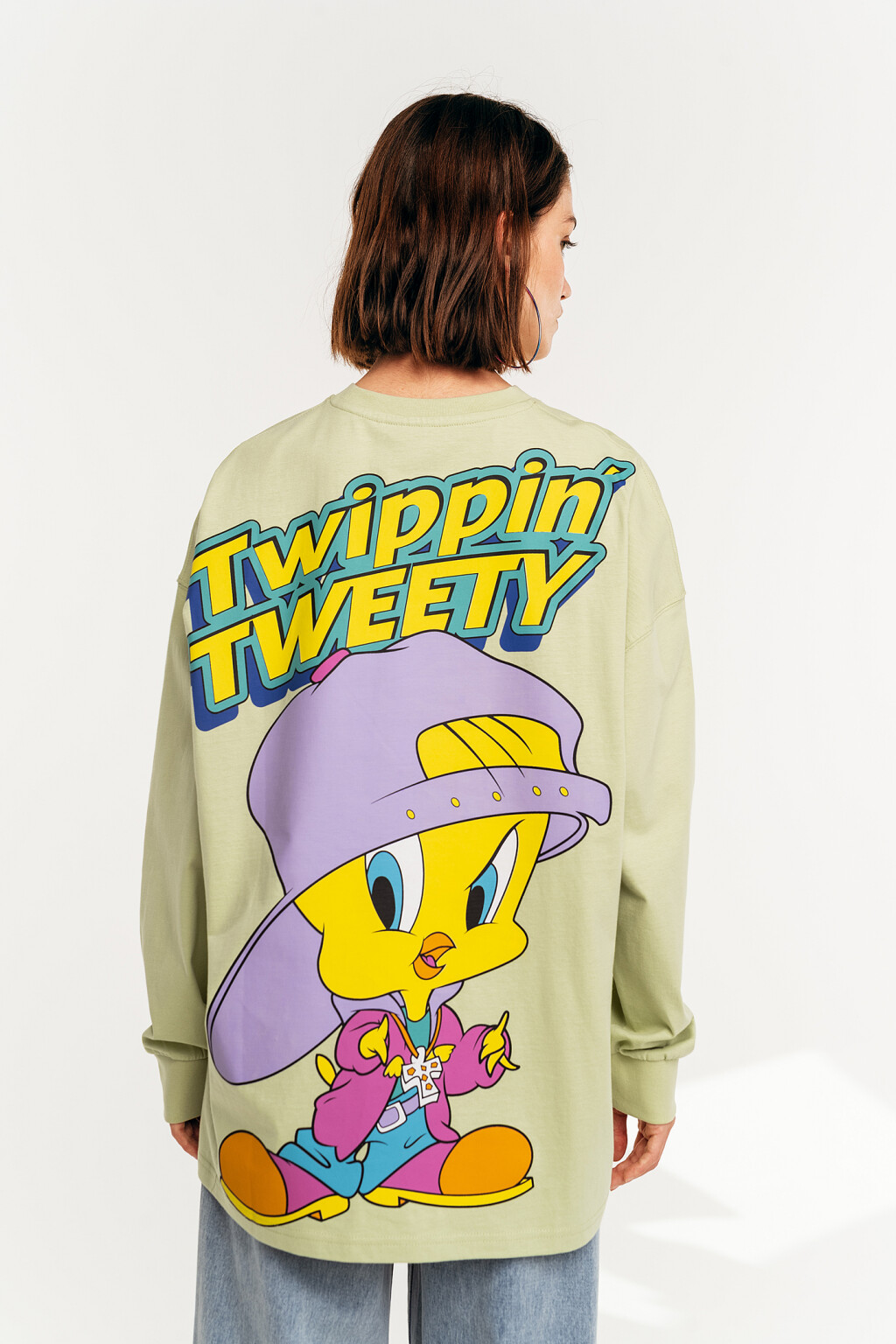 джемпер женский - цвет зеленый - 1