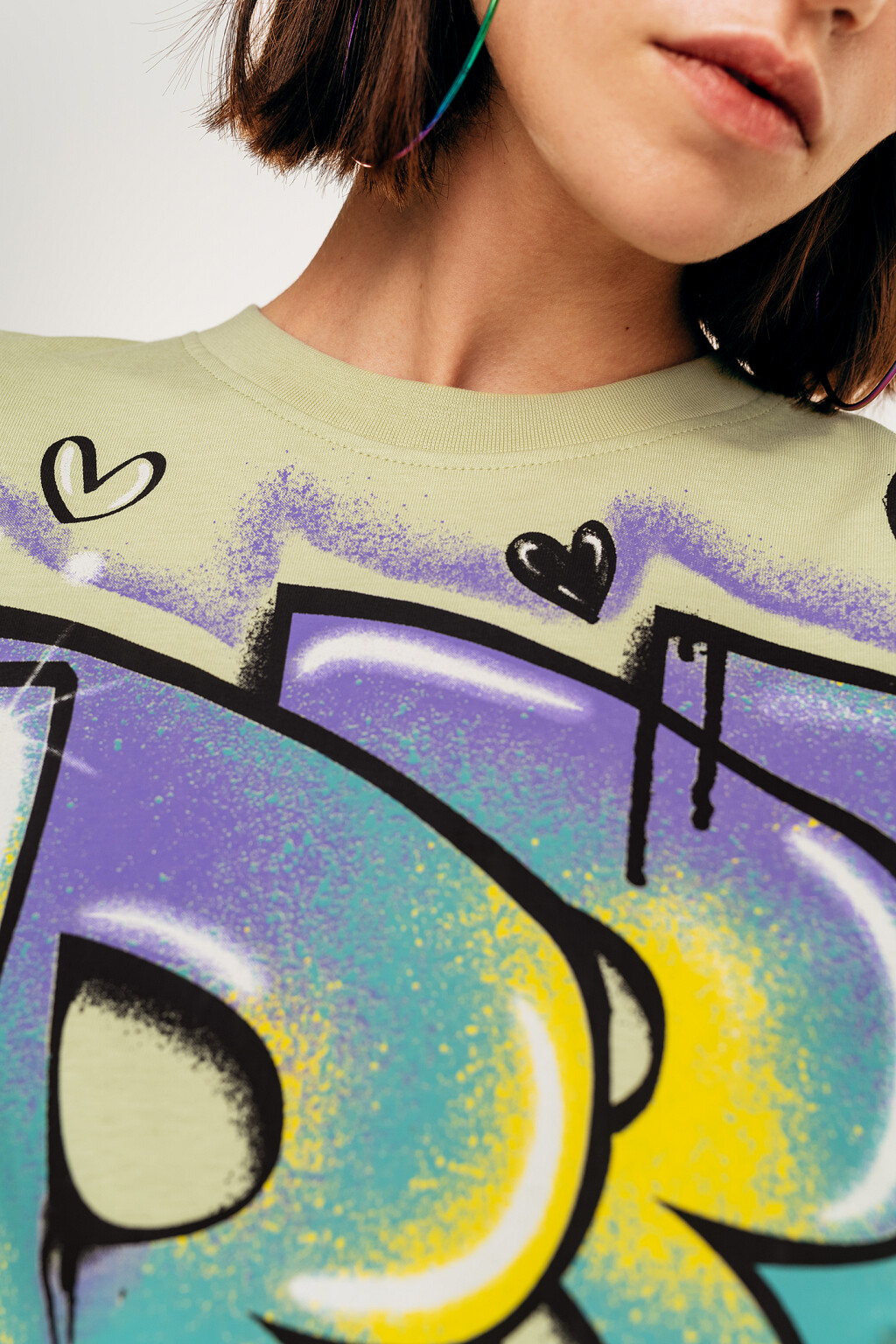 джемпер женский - цвет зеленый - 5