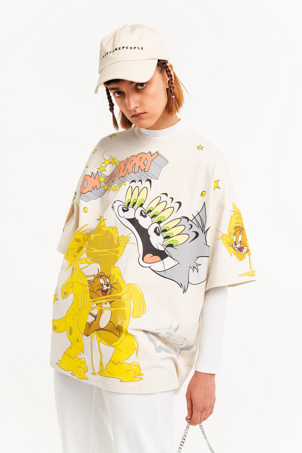 футболка женская - цвет бежевый - 2